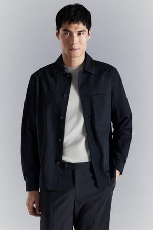 overshirt donkerblauw