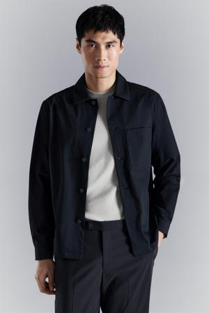 overshirt donkerblauw
