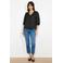 LOLALIZA gebloemde blouse zwart
