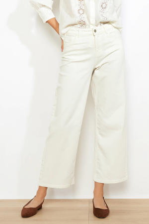 cropped jeans ecru
