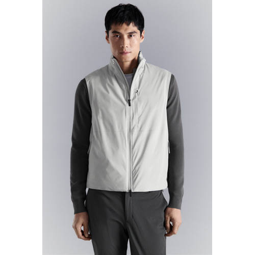 Mango Man bodywarmer lichtgrijs afbeelding