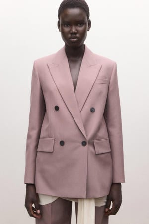 regular blazer oudroze