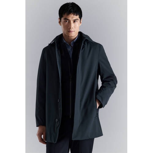 Mango Man parka donkerblauw afbeelding