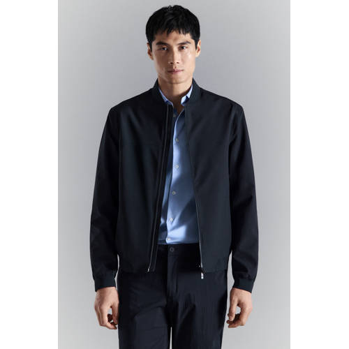 Mango Man bomberjack donkerblauw afbeelding