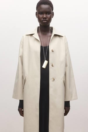 trenchcoat ecru