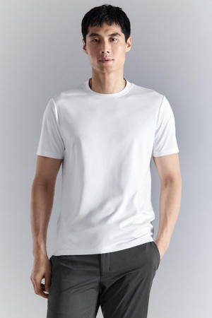 slim T-shirt wit