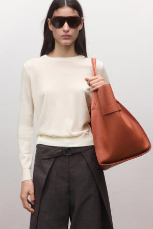 pullover met wol ecru