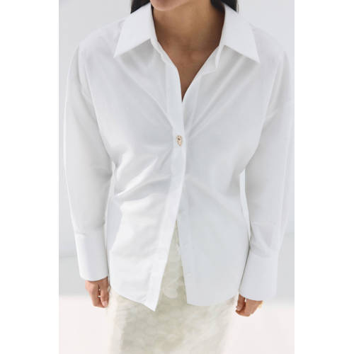 Mango blouse wit afbeelding