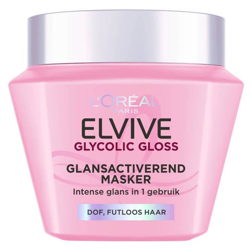 L'Oréal Paris Elvive Glycolic Gloss Masker - 300ml afbeelding