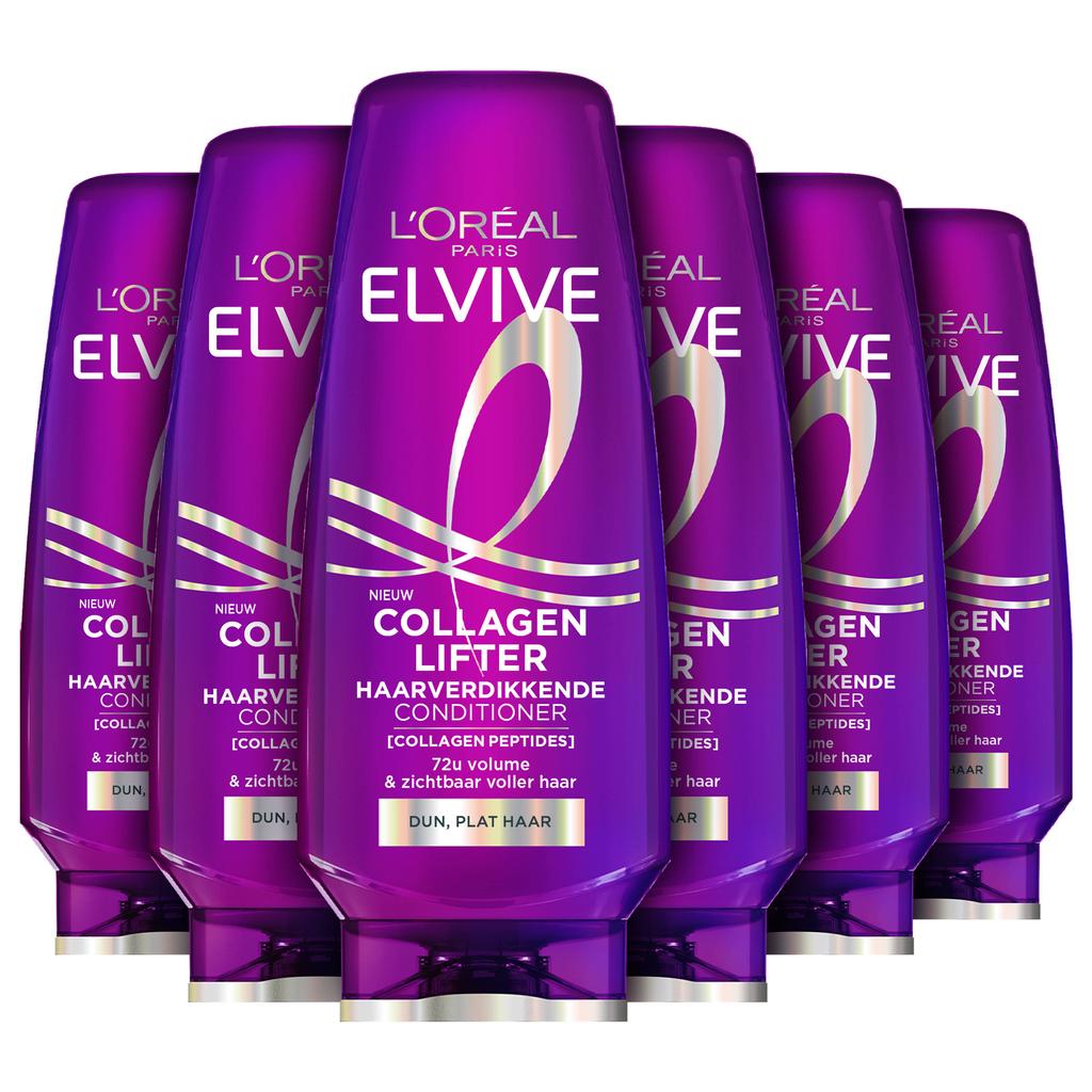 L'Oréal Paris Elvive Collagen Lifter Conditioner - 6 x 200ml