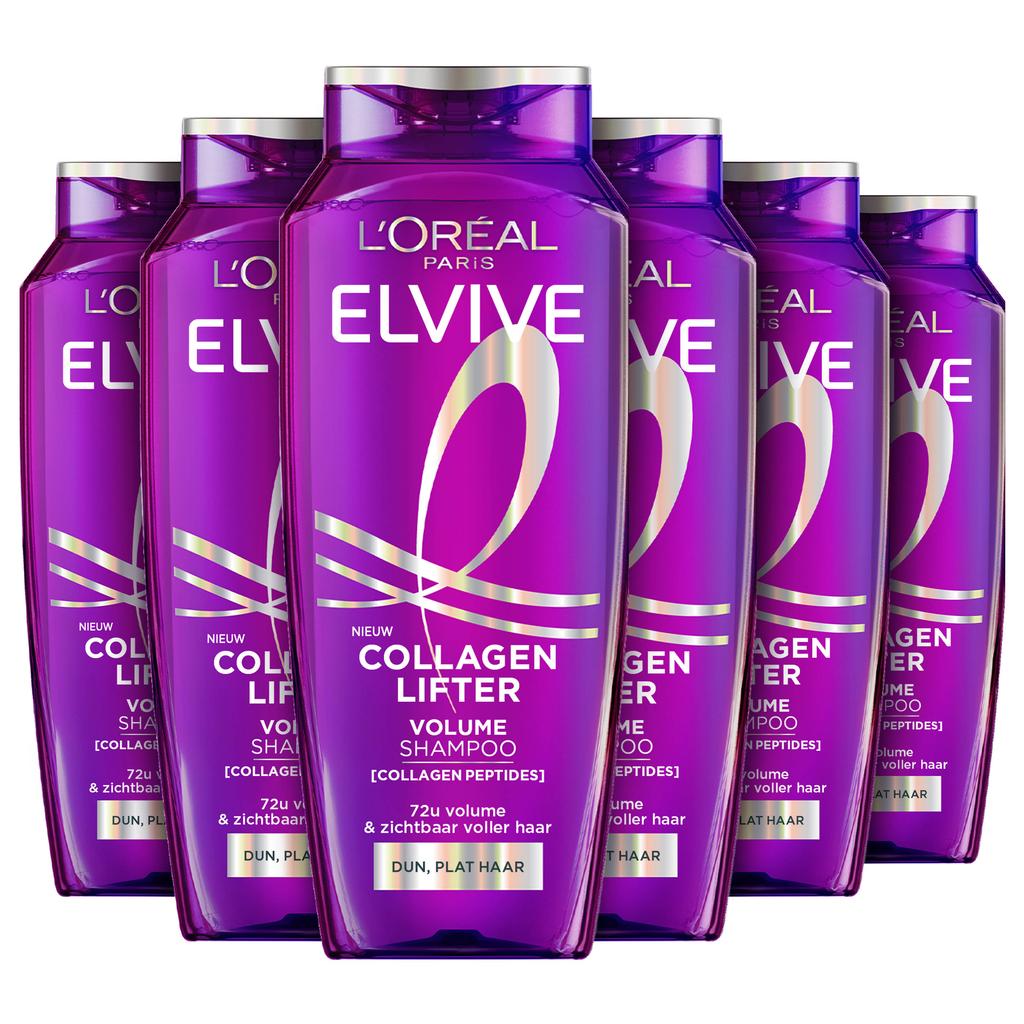 L'Oréal Paris Elvive Collagen Lifter Shampoo - 6 x 250ml