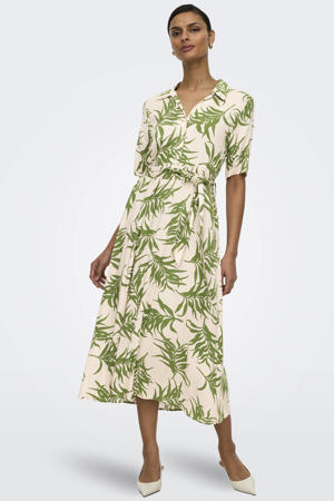 gebloemde maxi jurk
