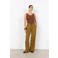 Soyaconcept wide leg high waist broek met linnen