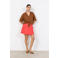 Soyaconcept blouse met linnen bruin