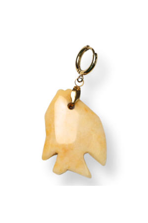 gold plated hanger Yellow Fish