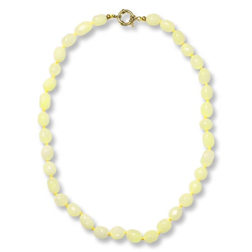 Bonnie Studios gold plated ketting Bobby lichtgeel afbeelding