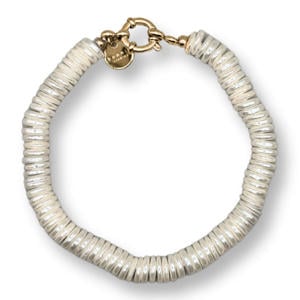gold plated armband Disco Pearl