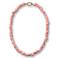 Bonnie Studios gold plated ketting Flint lichtroze