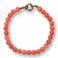 Bonnie Studios gold plated armband Noah peach