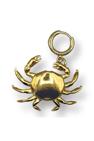 gold plated hanger Crab