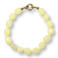 Bonnie Studios gold plated armband Bobby lichtgeel