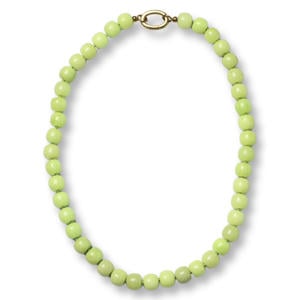 gold plated ketting William limegroen