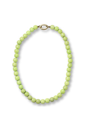 gold plated ketting William limegroen
