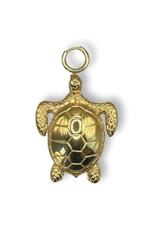 gold plated hanger Turtle