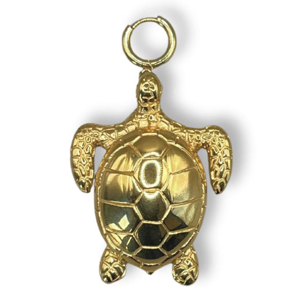 Bonnie Studios gold plated hanger Turtle