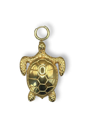gold plated hanger Turtle