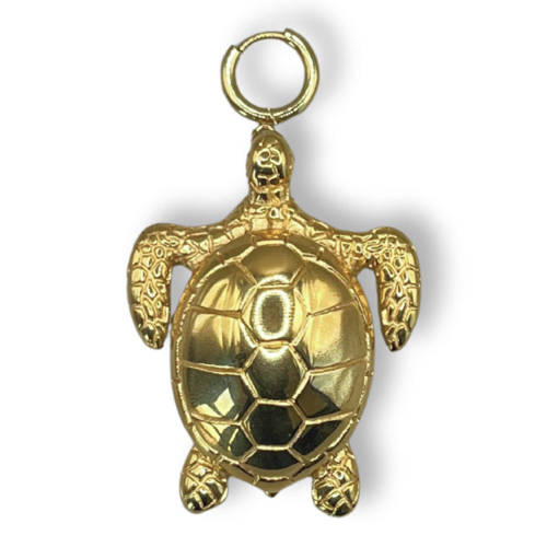 Bonnie Studios gold plated hanger Turtle afbeelding