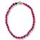 Bonnie Studios gold plated ketting Bobby roze