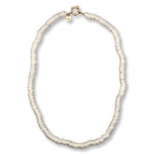 gold plated ketting Disco Pearl