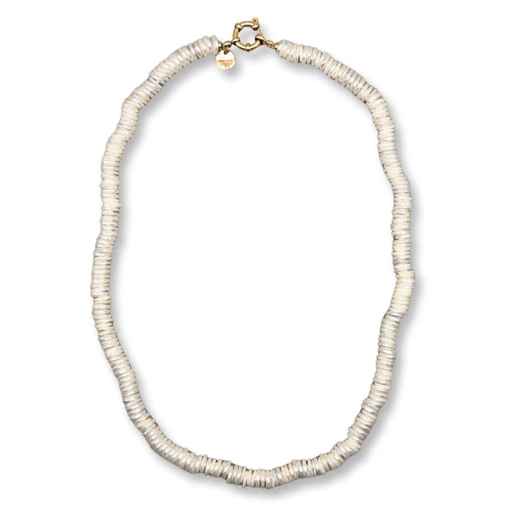 Bonnie Studios gold plated ketting Disco Pearl