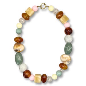 gold plated ketting Candy Pastel
