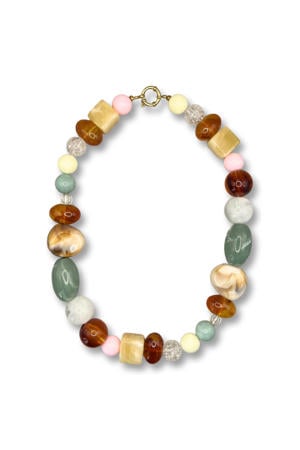 gold plated ketting Candy Pastel