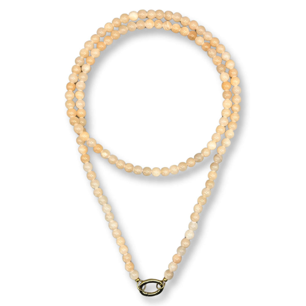Bonnie Studios gold plated ketting Noah lichtgeel