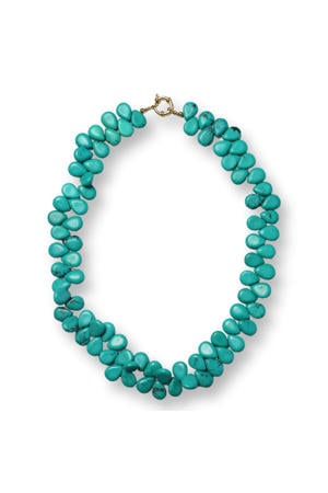 ketting Moos turquoise