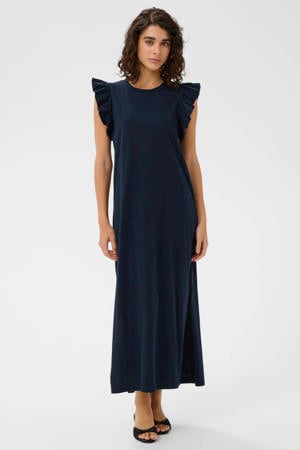 maxi jurk donkerblauw