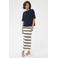 Kaffe T-shirt donkerblauw