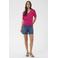 Kaffe top fuchsia