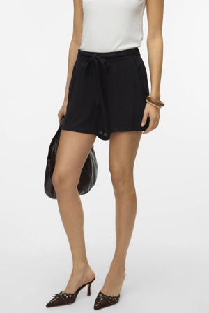 straight high waist casual short