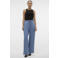 VERO MODA high waist casual broek medium blue denim
