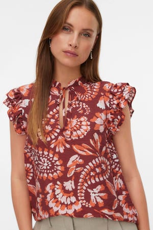 blousetop met paisley print