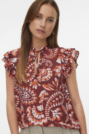 blousetop met paisley print