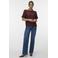 VERO MODA top donkerrood