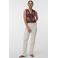 VERO MODA gilet donkerrood