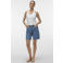 VERO MODA regular waist denim short met hartjes medium blue denim