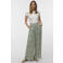 VERO MODA high waist casual broek groen