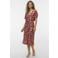 VERO MODA midi jurk met paisley print